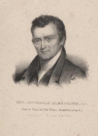 Rev. Archibald Alexander, D.D. by Bass Otis